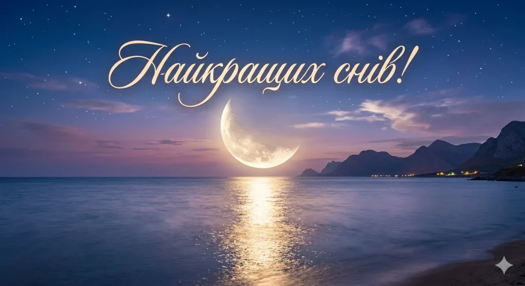 Місяць над морем