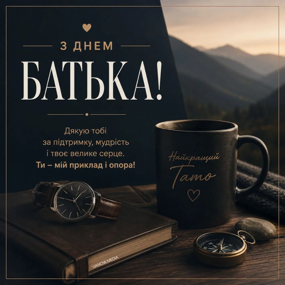 Годинник та чашка у чорному кольорі