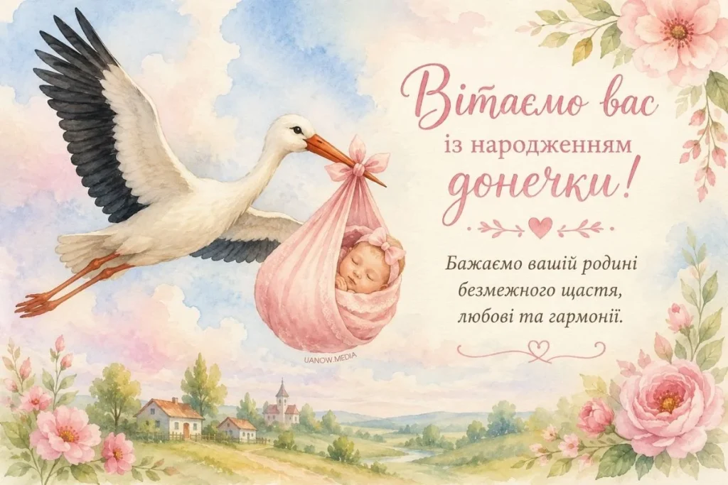 Лелека несе найбільше щастя у житті – доню