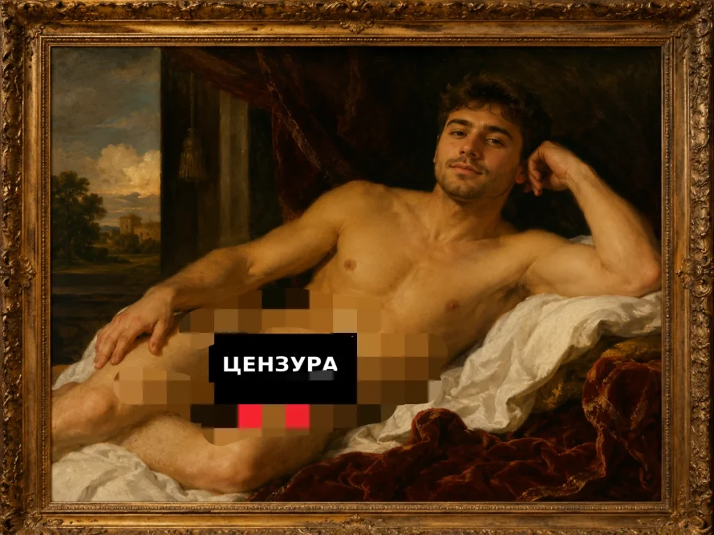 Прикольна картина в подарунок для коханого