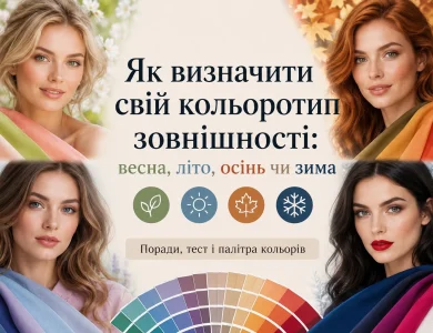 Визначення кольоротипу дозволяє обрати одяг, макіяж та колір колосся, що максимально пасує та підкреслює красу