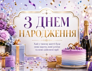 Святкова атмосфера дня народження