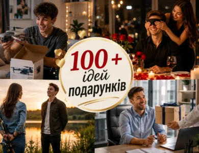 100+ ідей подарунків для хлопців 