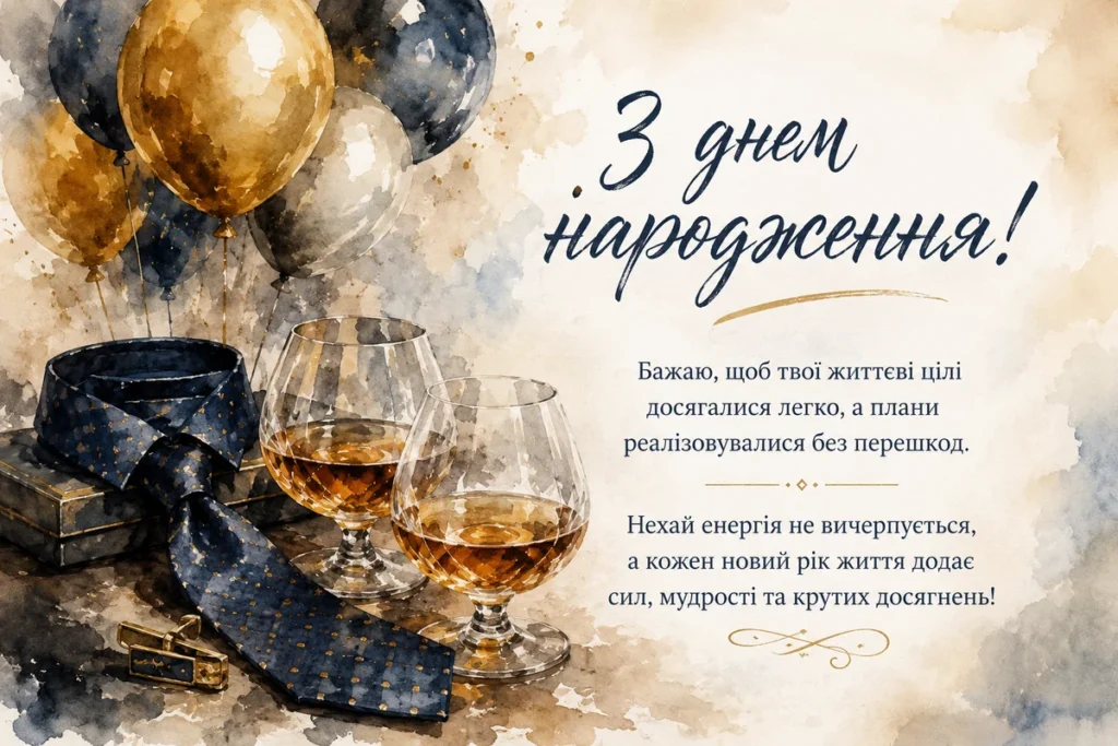 Натюрморт для чоловіка