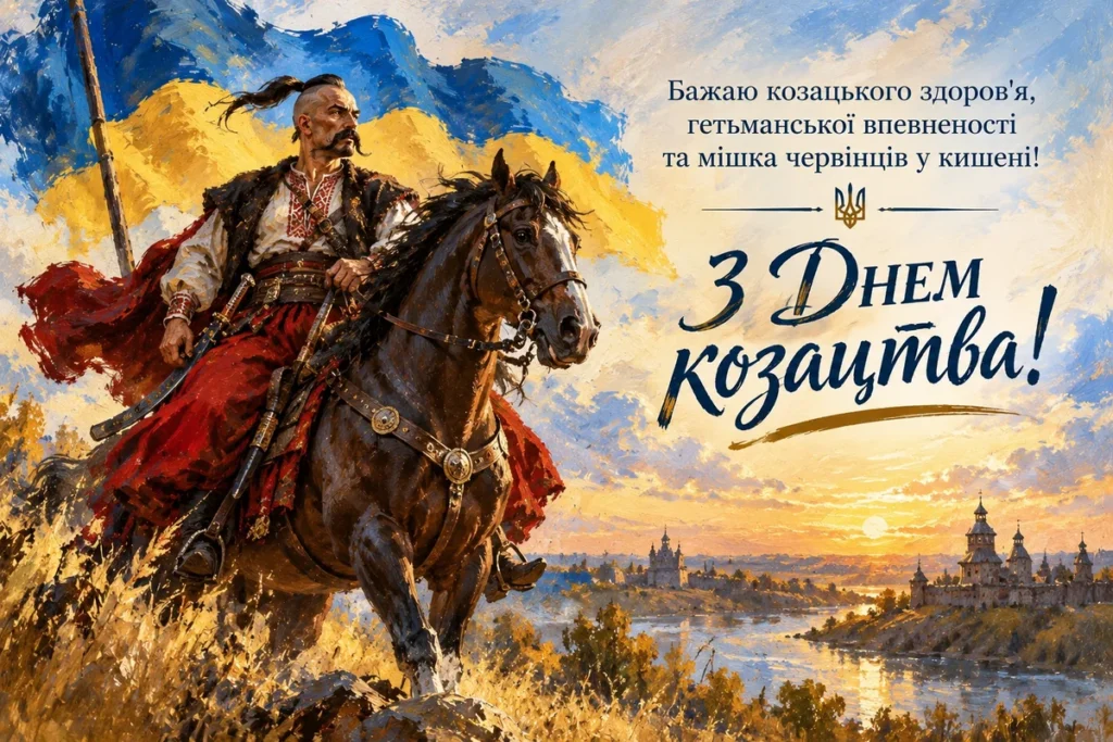 Козак на своєму вірному коні