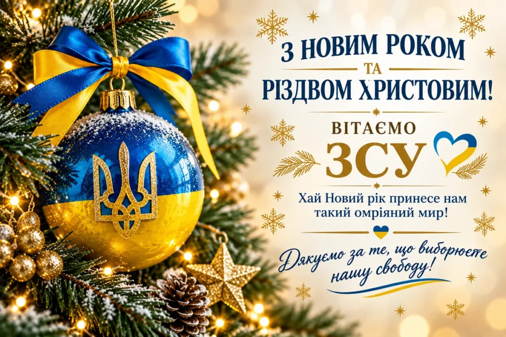 Новорічні вогники надії