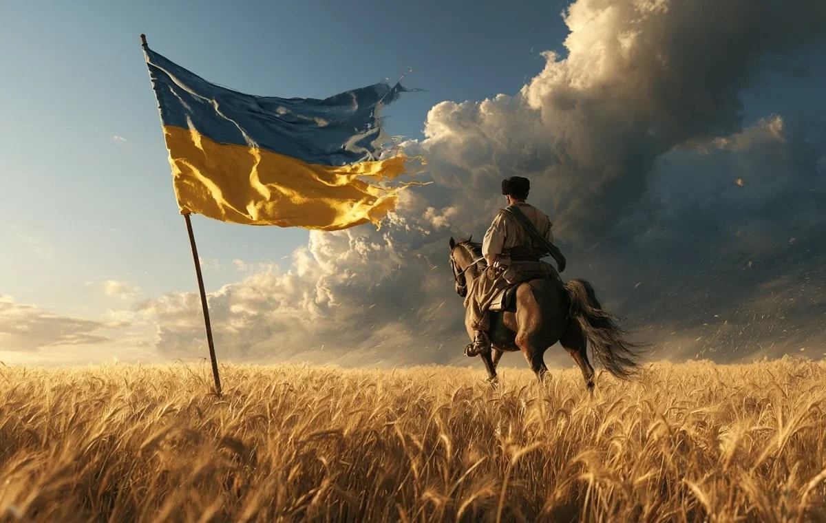 Козак у полі