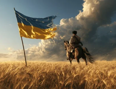 Козак у полі
